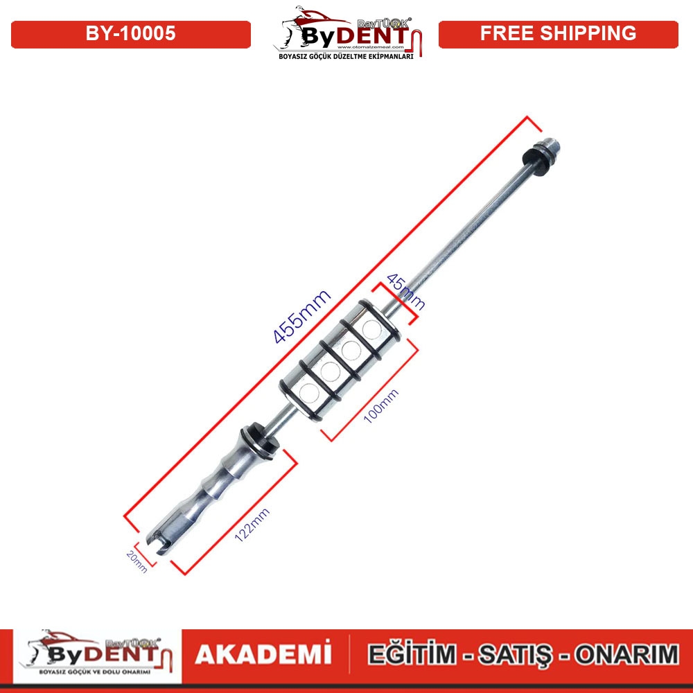 Pdr Boyasız Göçük Düzeltme Çektirme Kolu Vurdurtma Mıknatıslı