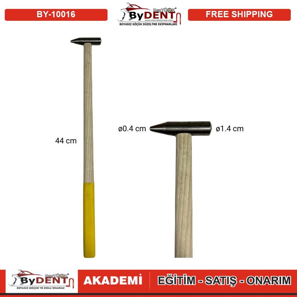 Pdr Boyasız Göçük Düzeltme Metal Çekiç Isıl İşlemli Pdr Boyasız Göçük Düzeltme Metal Çekiç Isıl İşlemli
