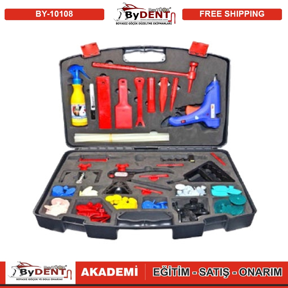 Pdr%20Boyasız%20Göçük%20Düzeltme%20Çanta%20Set%20140%20Parça
