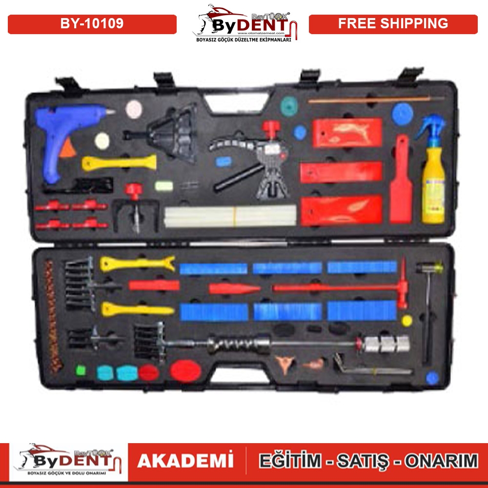 Pdr Paintless Dent Repair Bag Set 107 Pieces
