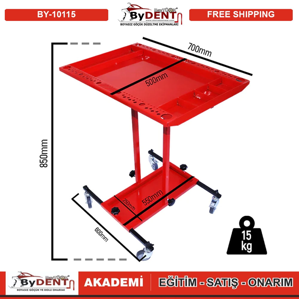 Pdr Paintless Dent Repair Roller Table