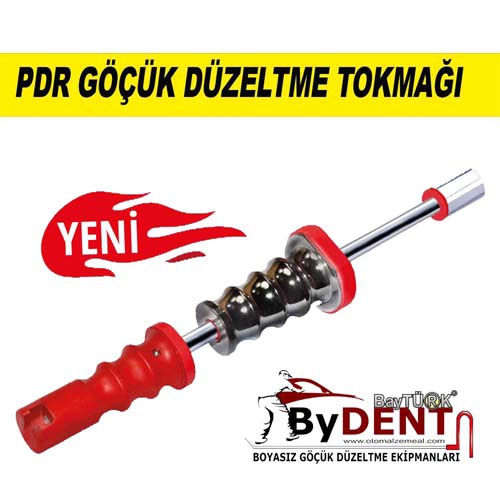 Pdr Göçük Düzeltme Tokmağı Vurdurtma Uzun Kısa Ayarlı Plastik Uç 1,4Kg