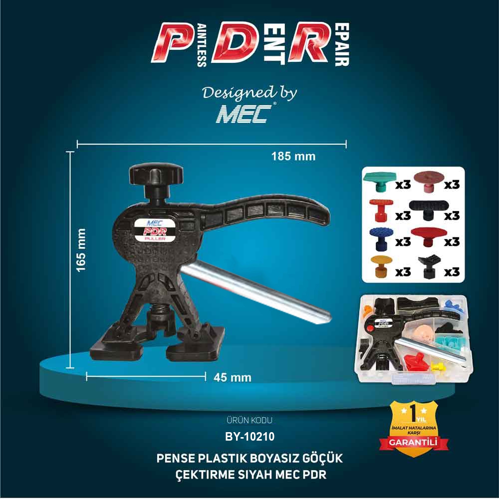Pdr%20Boyasız%20Göçük%20Düzeltme%20Pensesi%20+%2024%20Adet%20Öpücük%20Adaptör%20Alüminyum%20Sap