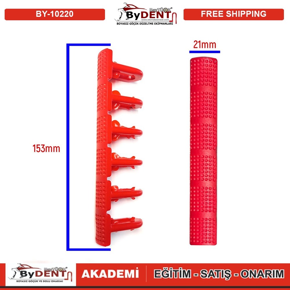 Pdr Boyasız Göçük Düzeltme Plastiği Öpücük 6 Lı Çanta Set 10 parça