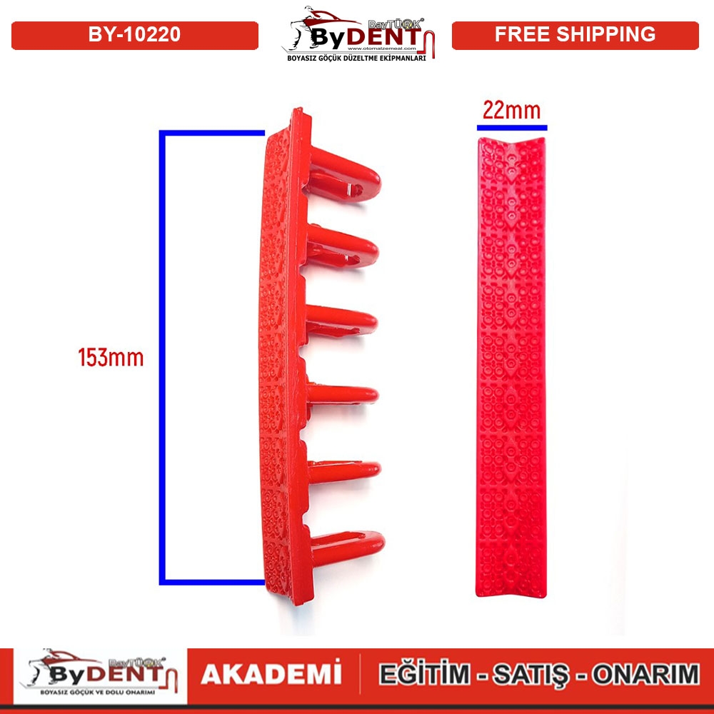 Pdr Boyasız Göçük Düzeltme Plastiği Öpücük 6 Lı Çanta Set 10 parça