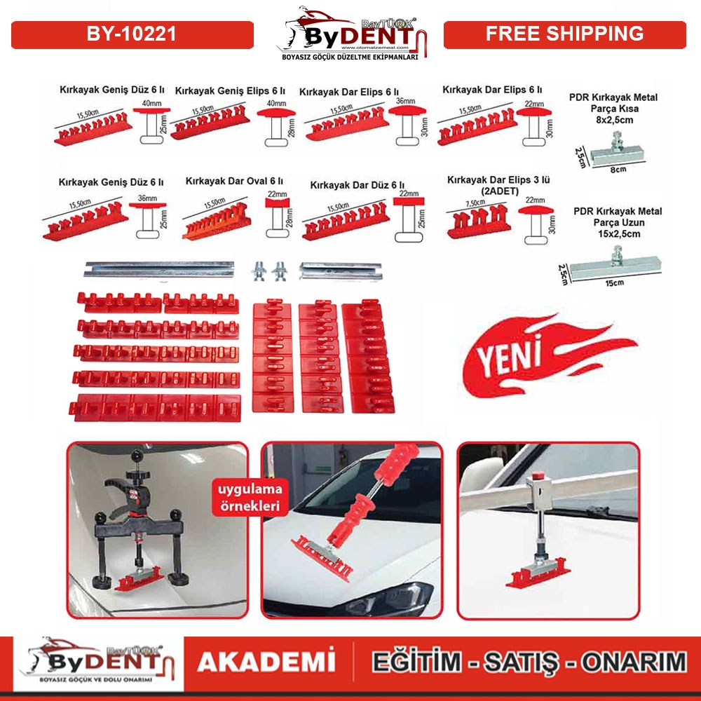 Pdr%20Paintless%20Dent%20Repair%20Plastic%20Kiss%206%20Pcs