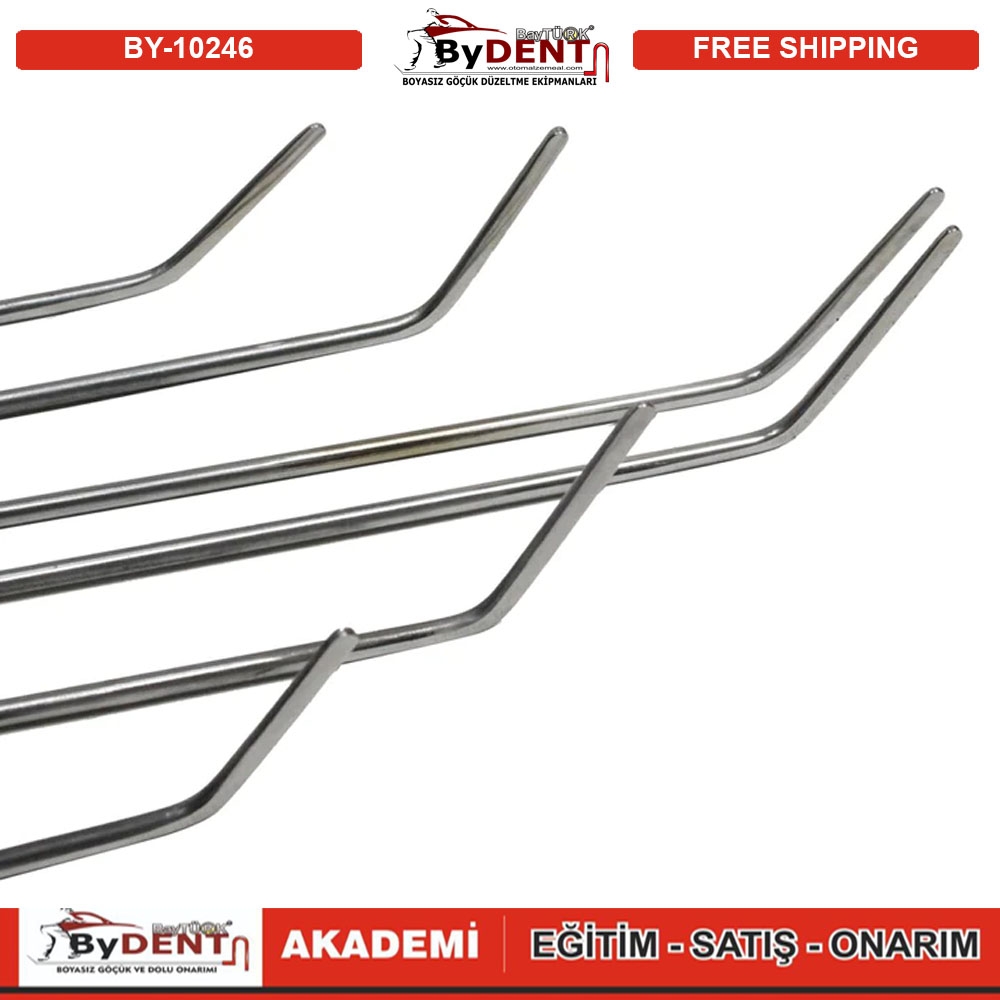 Pdr Boyasız Göçük Düzeltme Kuşak Arası Özel Seri 6 lı