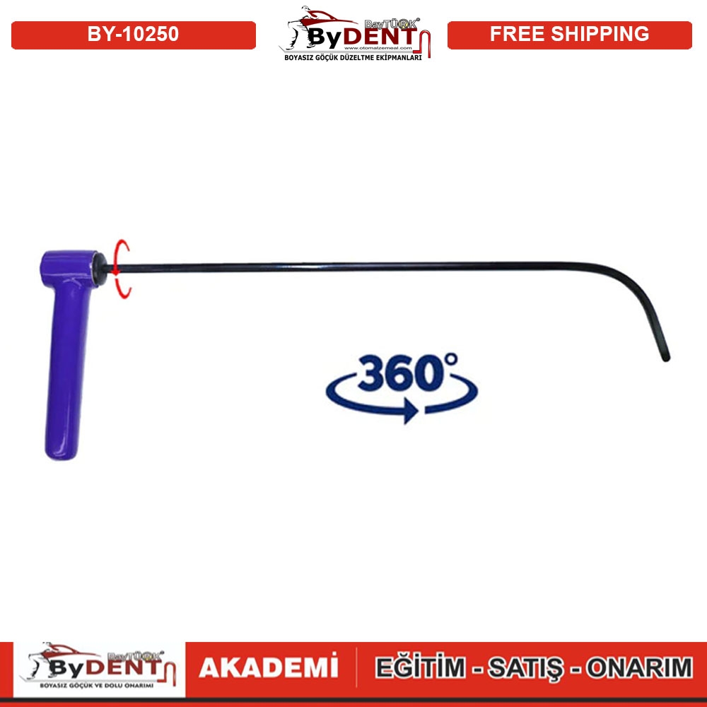 Pdr Boyasız Göçük Düzeltme Özel Çubuk Sustalı 360 Döner Kulp