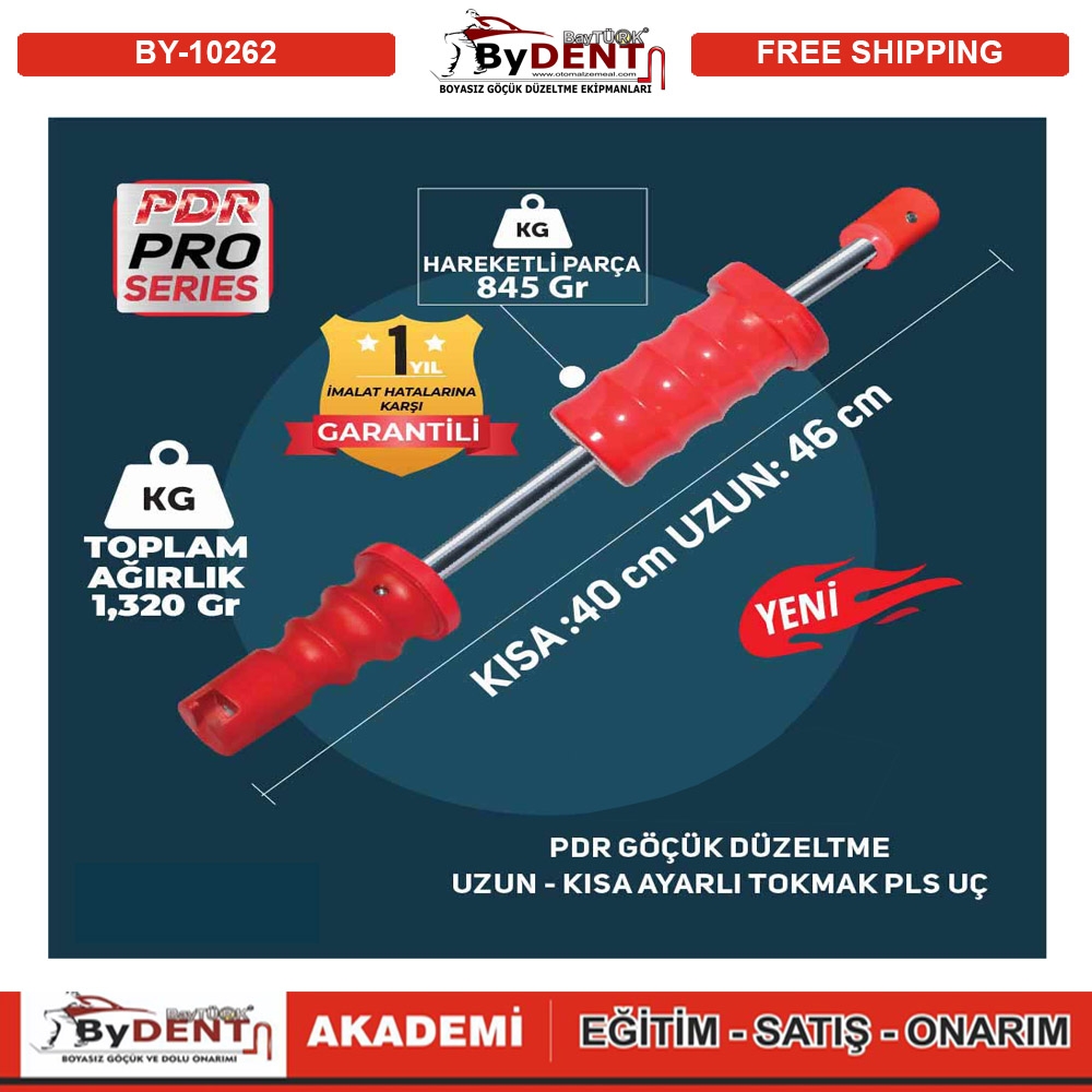 Pdr%20Dent%20Repair%20Hammer%20Tapping%20Long%20Short%20Adjustable%20Plastic%20Tip%201,320%20Gr