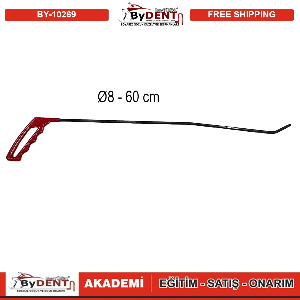 Pdr Boyasız Göçük Düzeltme Çubuğu Kuşak Arası Seti 8 Parça Sağ Sol