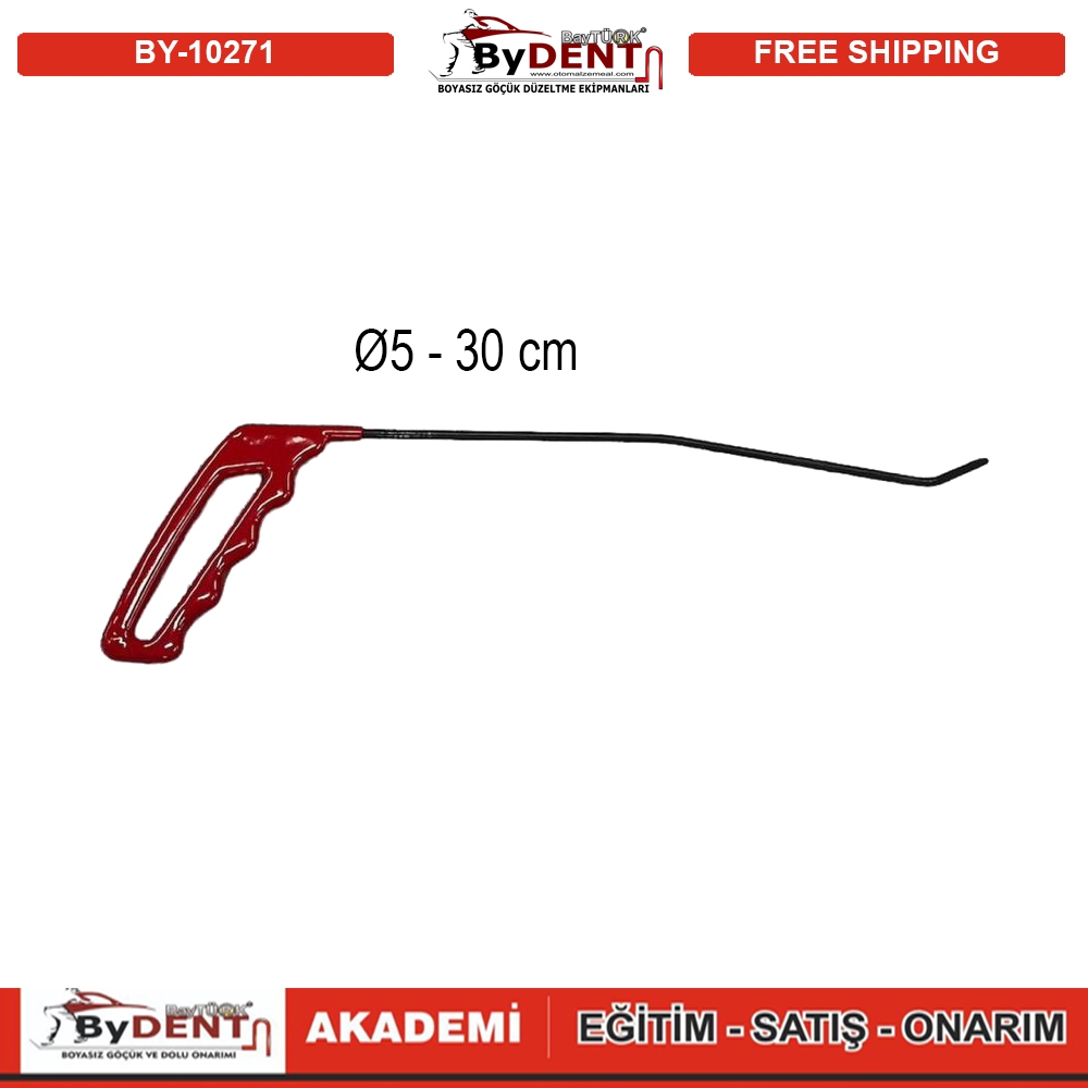 Pdr Boyasız Göçük Düzeltme Çubuğu Kuşak Arası Seti 8 Parça Sağ Sol