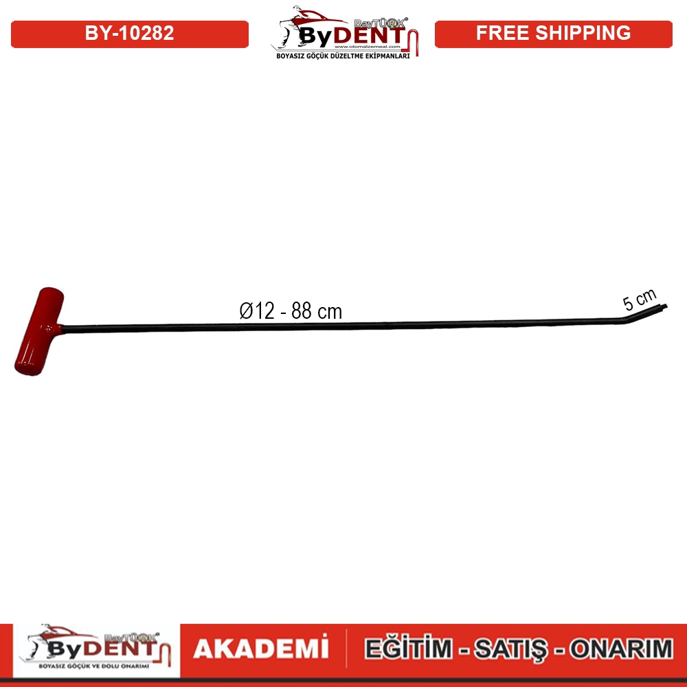 Pdr Boyasız Göçük Düzeltme Çubuğu T Sap Çap 12 93 cm