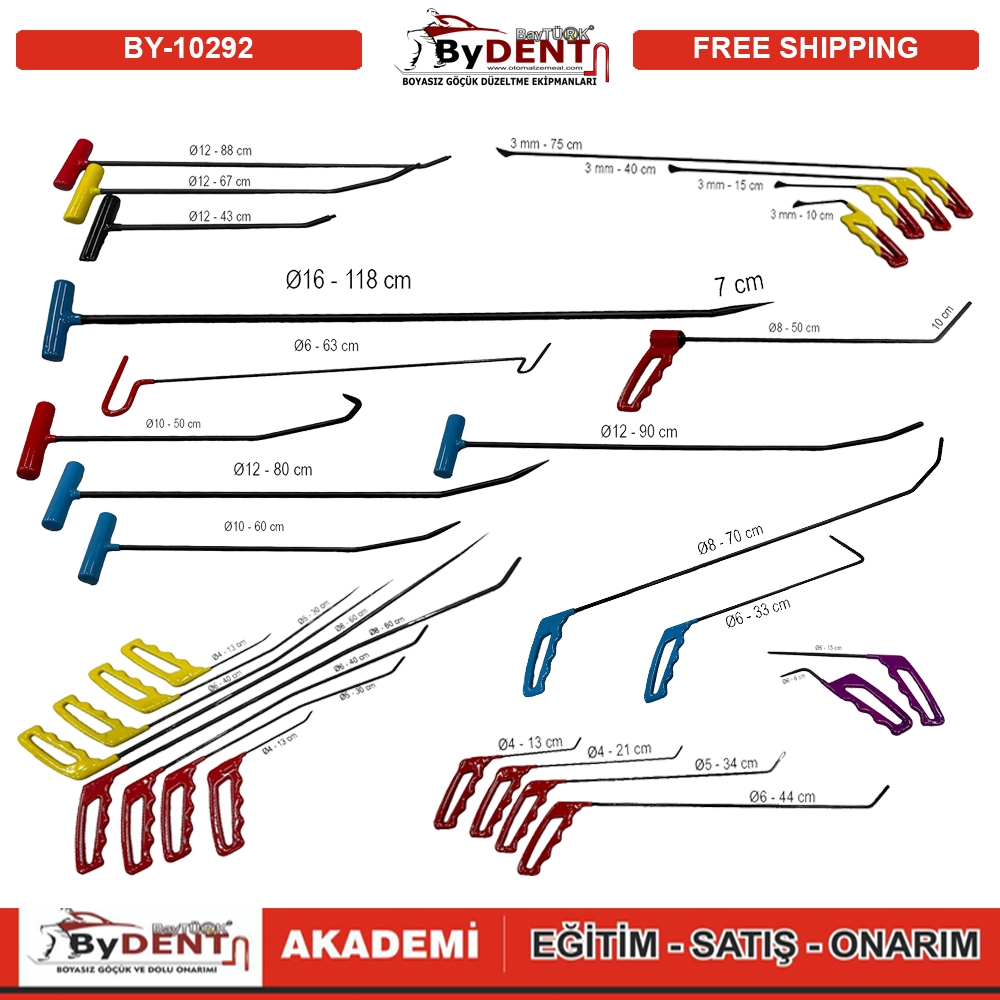 Pdr%20Paintless%20Dent%20Repair%2030-teiliges%20Profi-Stick-Set