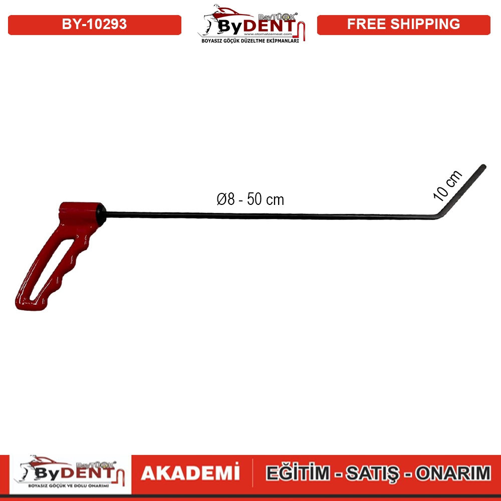 Pdr Boyasız Göçük Düzeltme Çubuğu Sustalı 360 Derece Döner Sap
