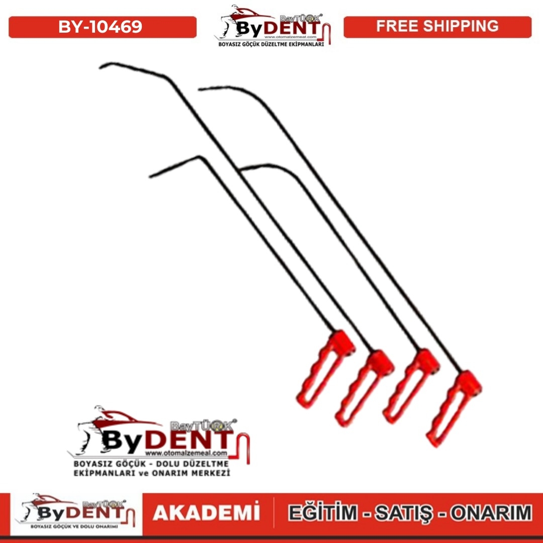 Pdr Paintless Dent Repair 4 Piece Switchblade Set