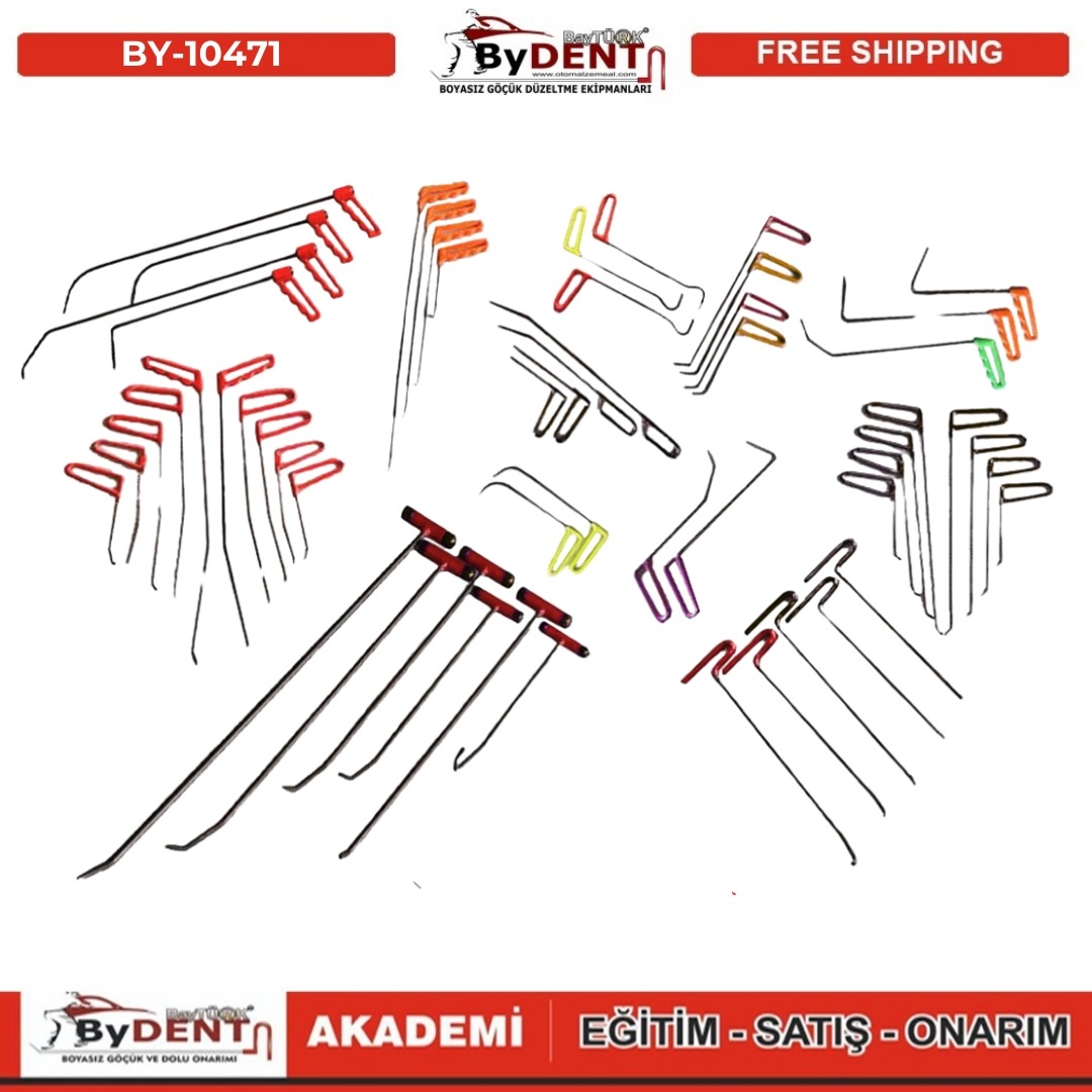 Pdr%20Paintless%20Dent%20Repair%2055%20Piece%20Pro%20Rod%20Set