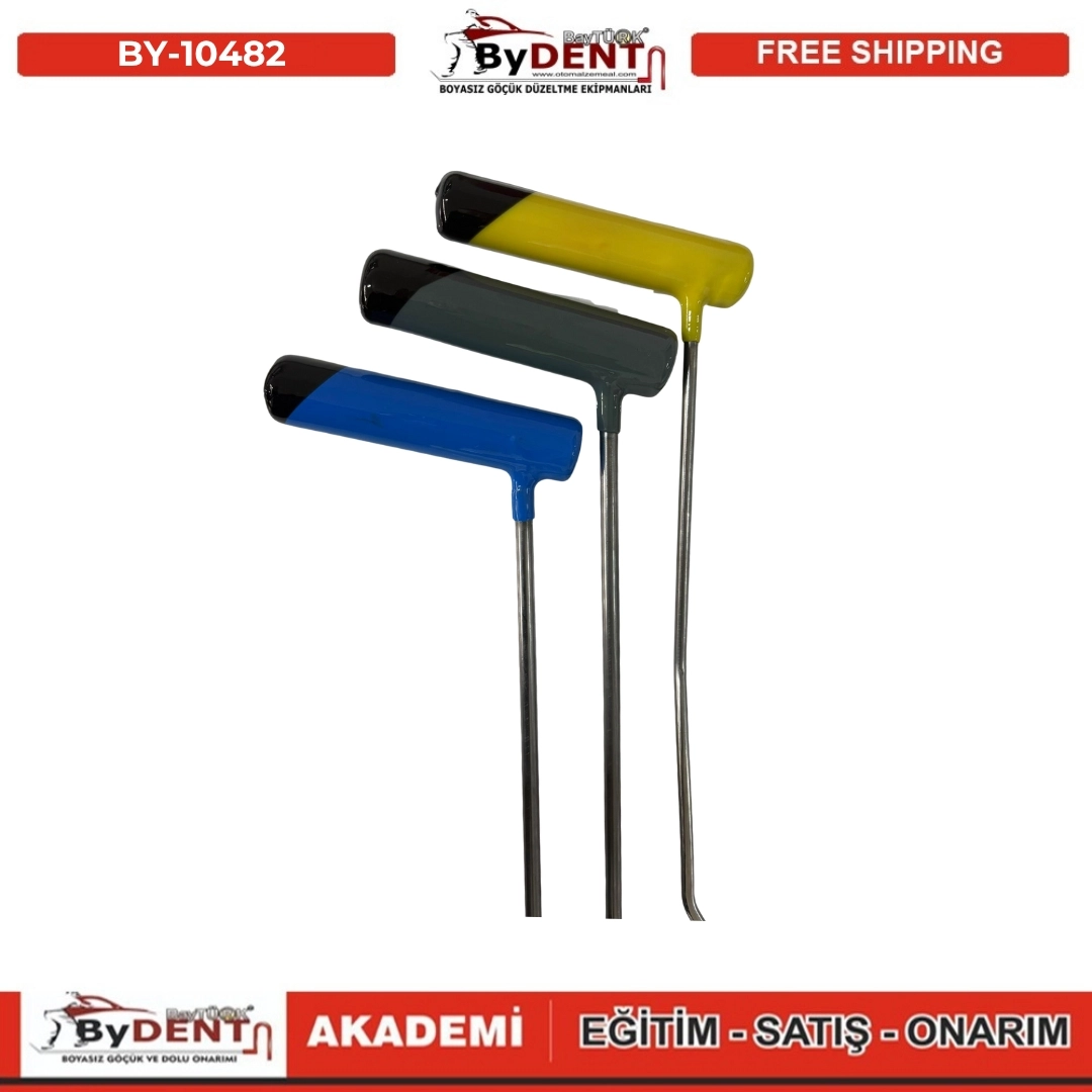 Pdr Paintless Dent Repair 6 Piece Special Design Rod Set