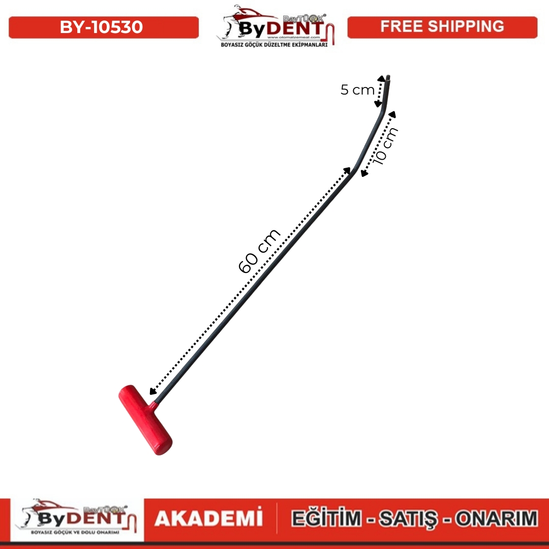 Pdr Paintless Dent Repair Rod T Handle 5 10 60 cm