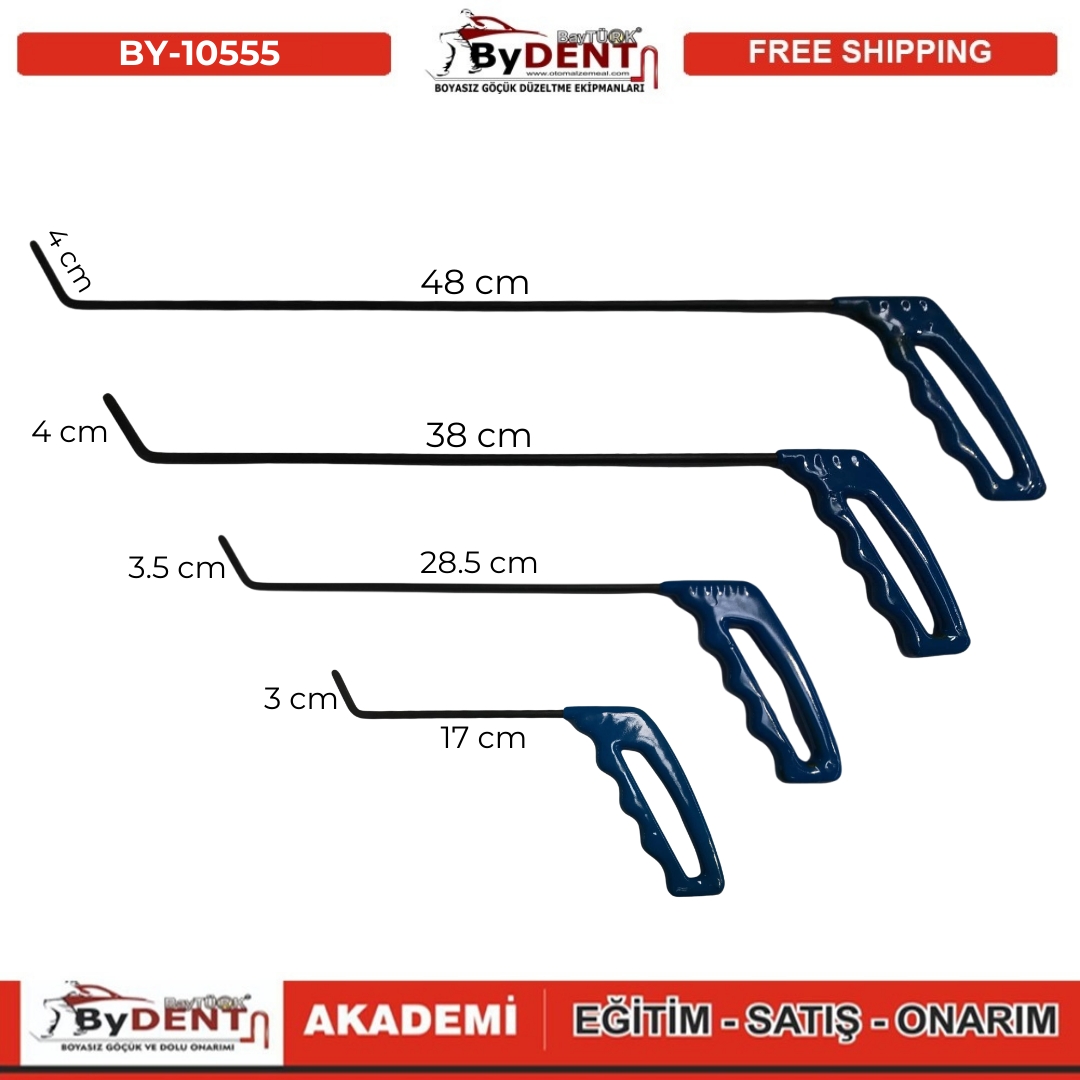 Pdr%20Paintless%20Dent%20Repair%204%20Piece%20Rod%20Set