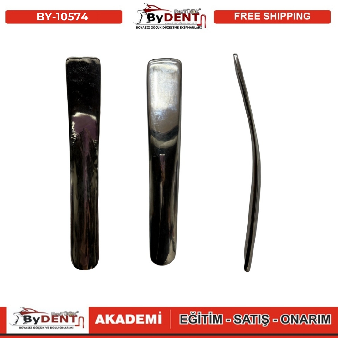 Pdr Paintless Dent Repair Hammer Curved Stainless