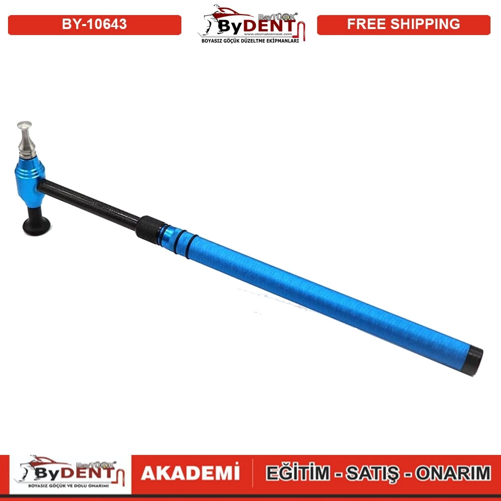 Pdr Paintless Dent Repair Hammer Curved Stainless