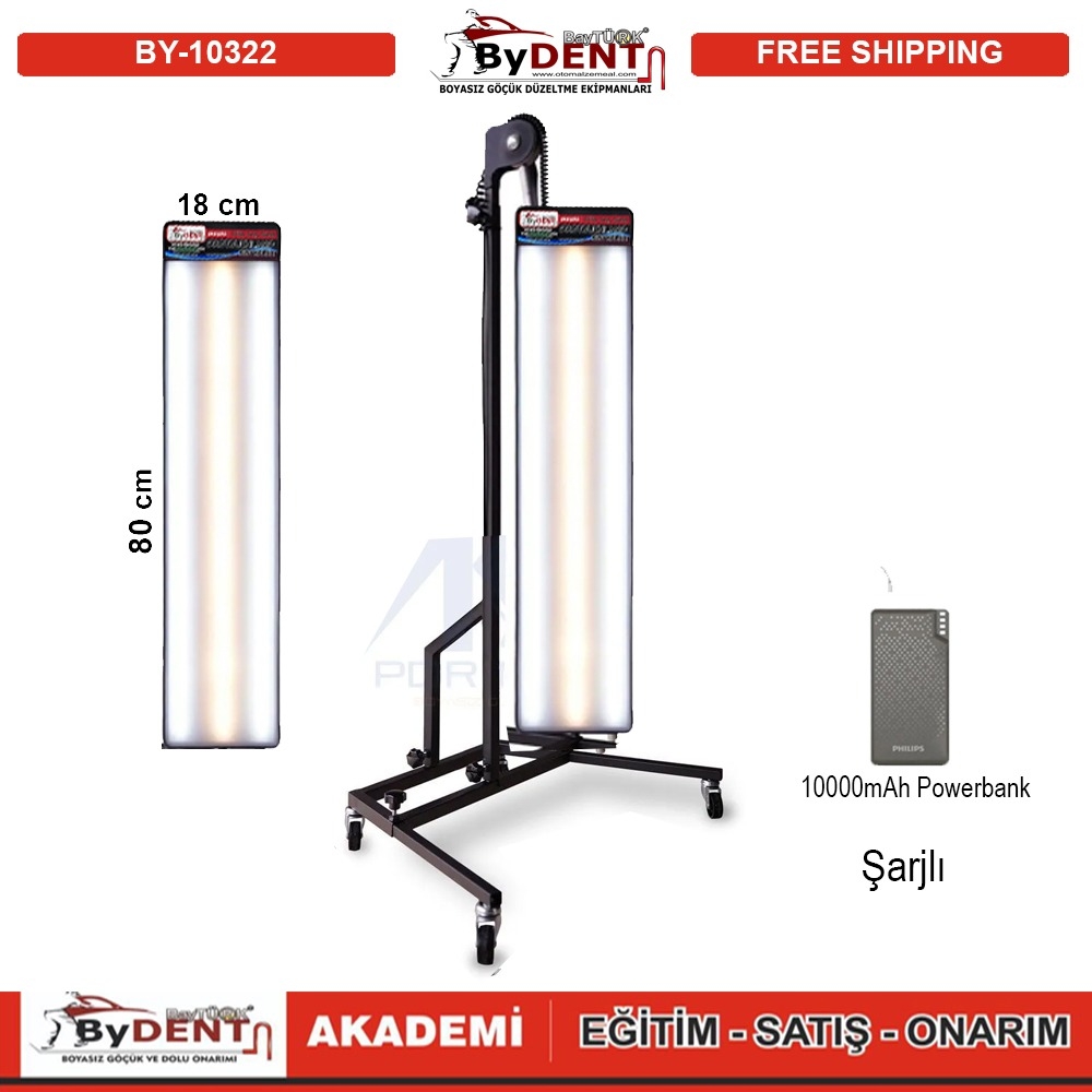 Pdr%20Boyasız%20Göçük%20Düzeltme%203%20Ledli%20Profesyonel%20Şarjlı%20Büyük%20Lamba%20Akrobat%20+%20Dimmer%2080x18
