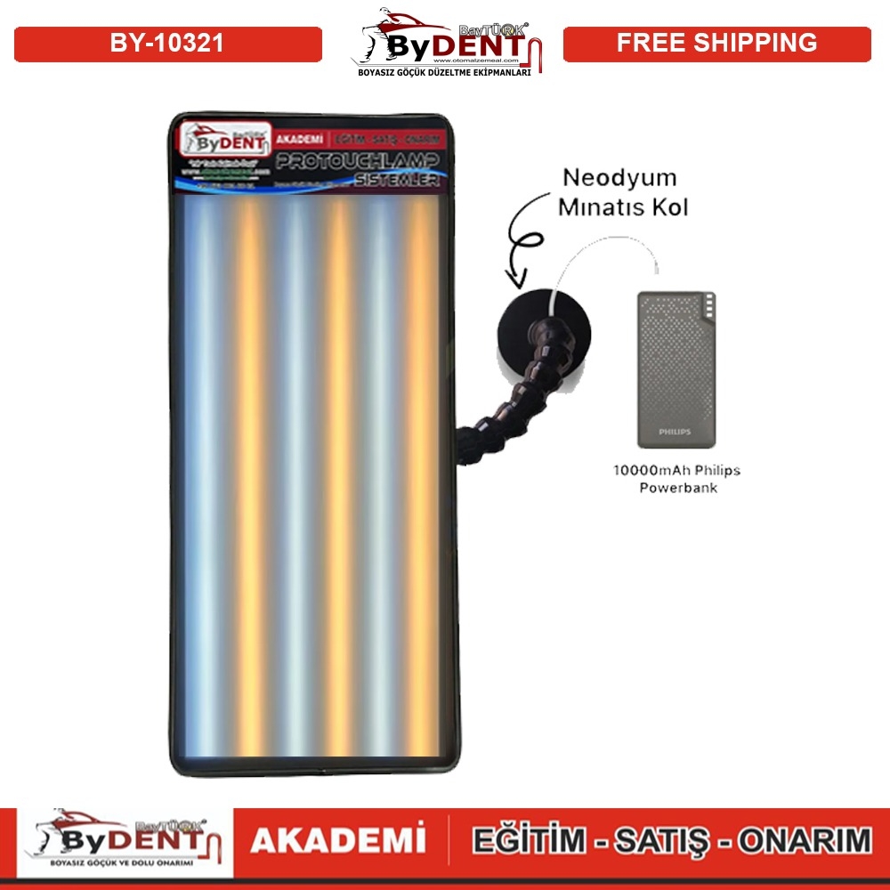 Pdr%20Boyasız%20Göçük%20Düzeltme%20Şarjlı%20Küçük%20Lamba%20Mıknatıslı%2045x21