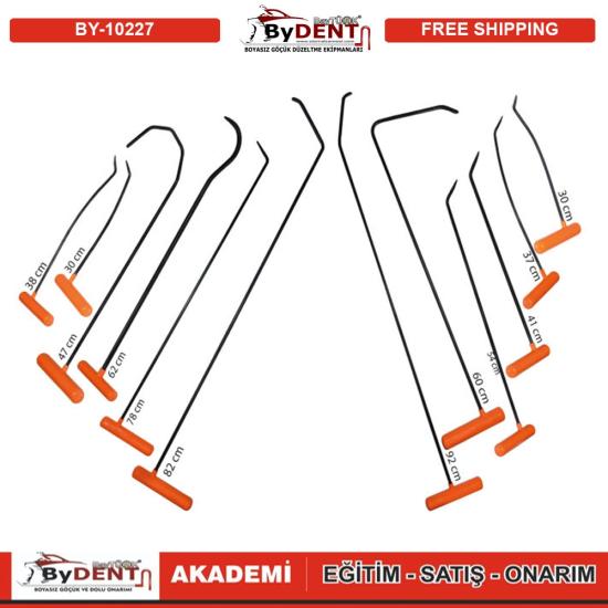 Pdr Paintless Dent Repair Special Design Stick 12 Pieces