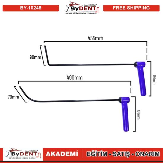 Pdr Paintless Dent Repair Special Stick Switchblade 360 ​​​​Manico rotante