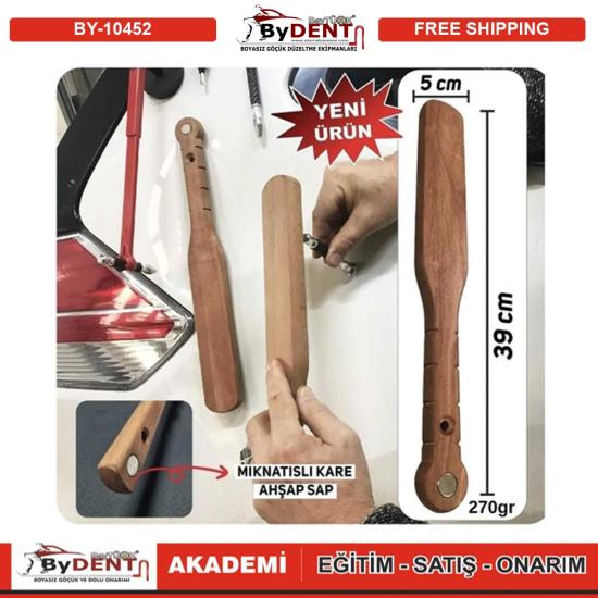 Pdr Paintless Dent Repair Hammer Curved Stainless