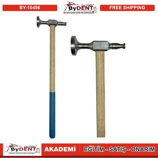 Pdr Paintless Dent Repair Hammer Curved Stainless