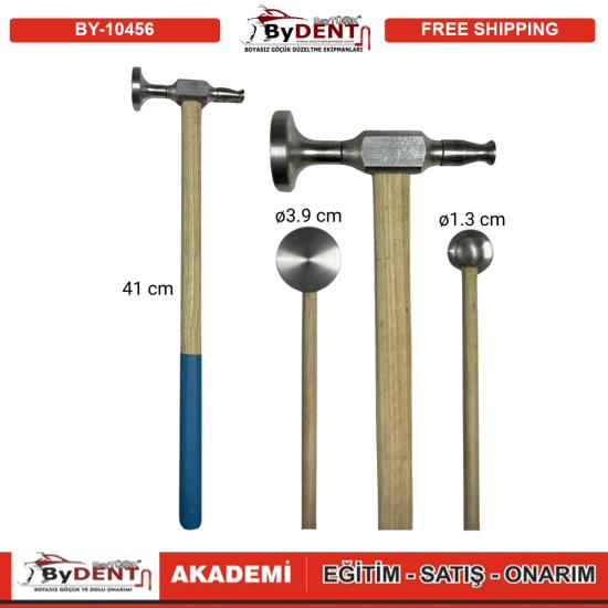Pdr Paintless Dent Repair Hammer Curved Stainless