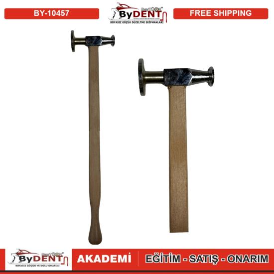 Pdr Paintless Dent Repair Hammer Curved Stainless