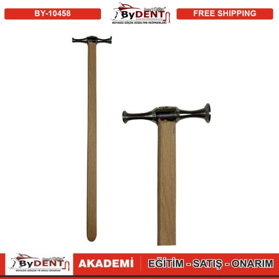 Pdr Paintless Dent Repair Hammer Curved Stainless