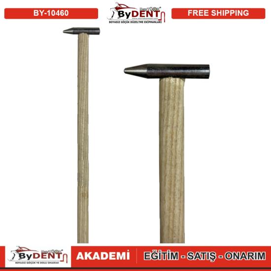 Pdr Paintless Dent Repair Hammer Curved Stainless