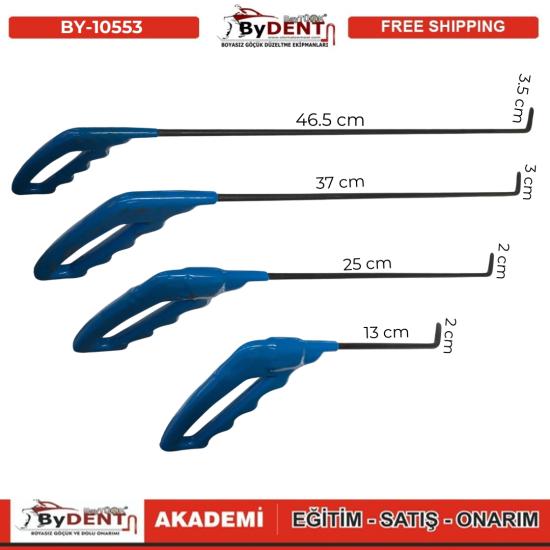 Pdr Boyasız Göçük Düzeltme 8  Parça Çubuk Seti
