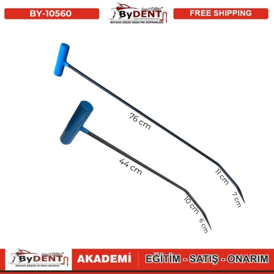 Pdr Boyasız Göçük Düzeltme 2 Parça Çubuk Seti