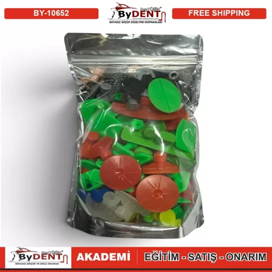 Pdr Boyasız Göçük Düzeltme Öpücük Adaptör Poşet Set 100 Adet