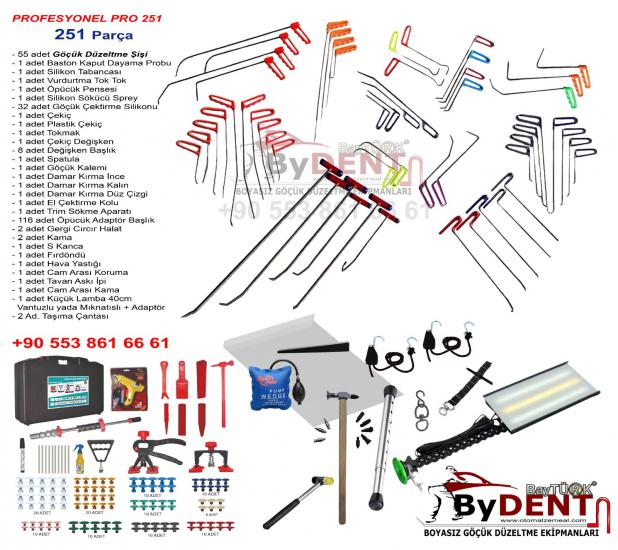 Pdr Unpainted Dent Repair Kit 161 Parts Beginner